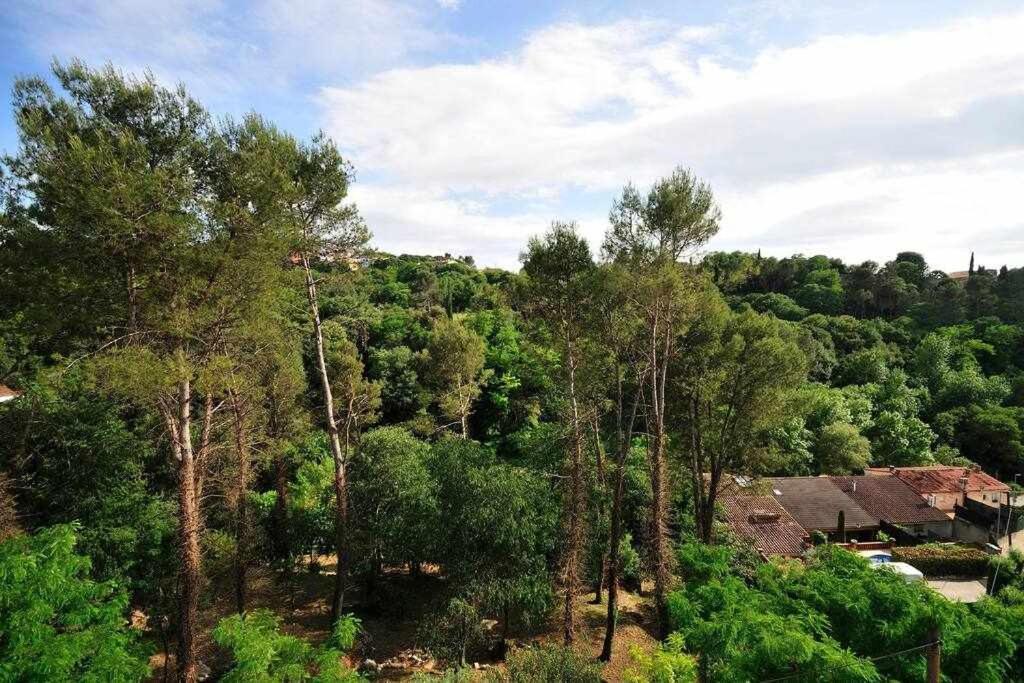 Apartamento Con Increibles Vistas Y Terraza Girona Eksteriør billede