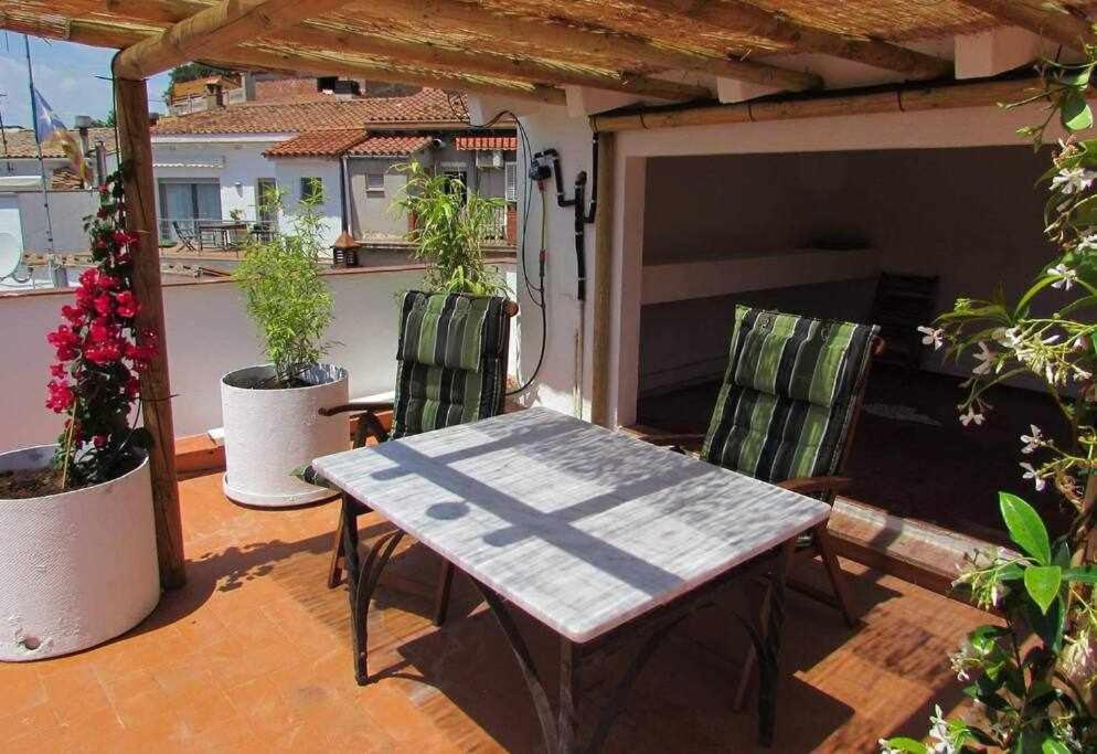 Apartamento Con Increibles Vistas Y Terraza Girona Eksteriør billede